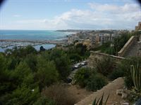 Dags f�r lunchpaus i Sciacca, mellan Marsala och Agrigento