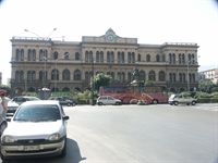 Den pampiga centralstationen i Palermo