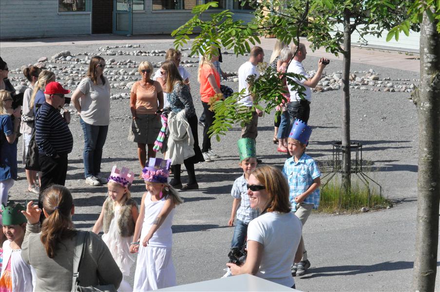 Barn ur f�rskoleklassen
