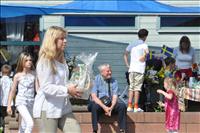 P� v�g med present