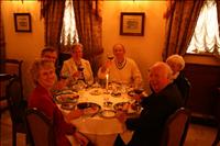 Middag p� en utm�rkt restaurang - Biff Stroganoff och Kyckling Kiev