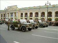 N�gra var bilburna i milit�ra fordon