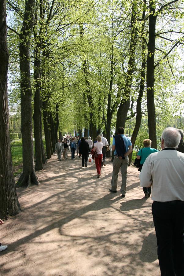 En stor park h�r till slottet