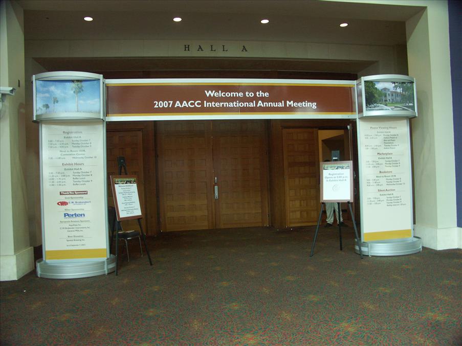 Entren till AACC-konferensen