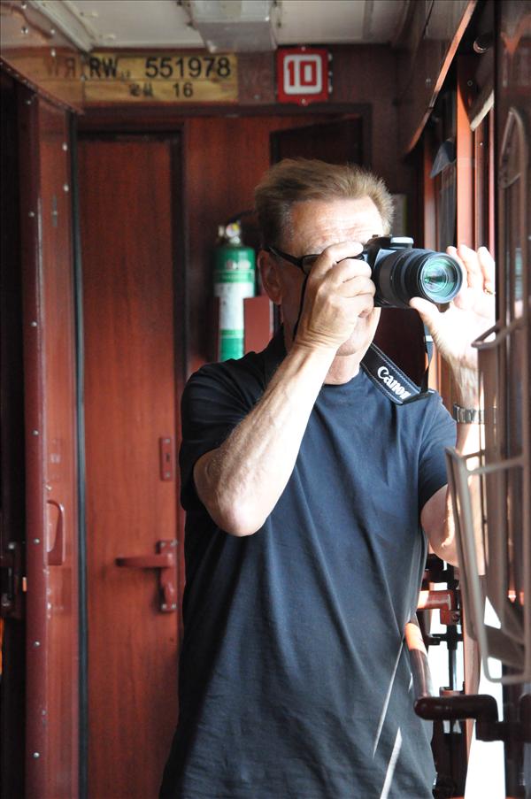 Ulf fotograferade mycket