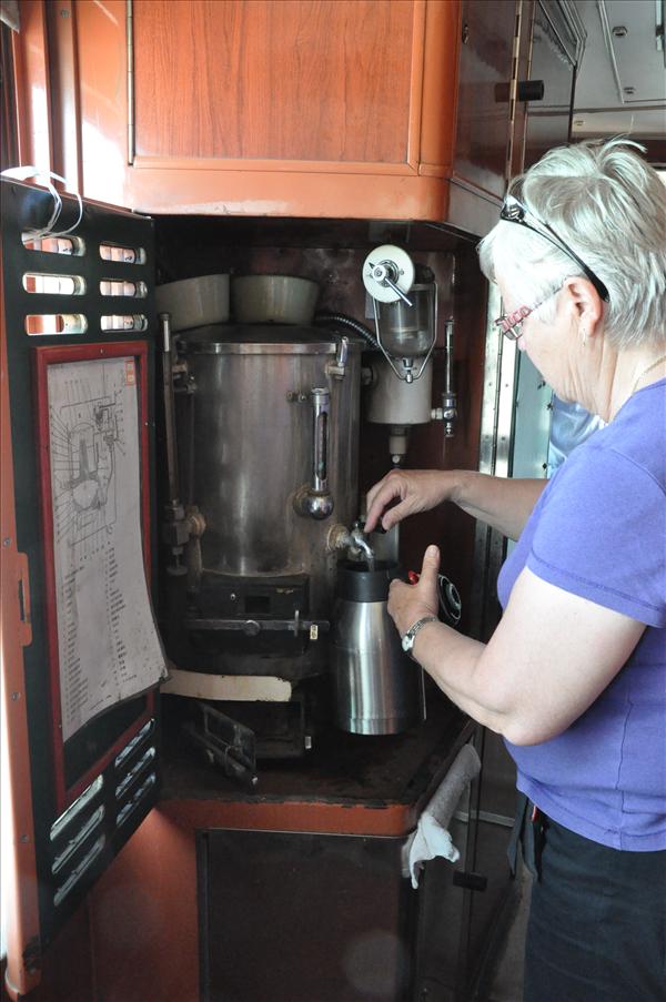 Varmvatten till kaffet