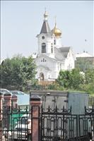 Det �r ine ofta man ser en kyrka fr�n t�get