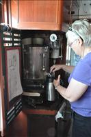 Varmvatten till kaffet