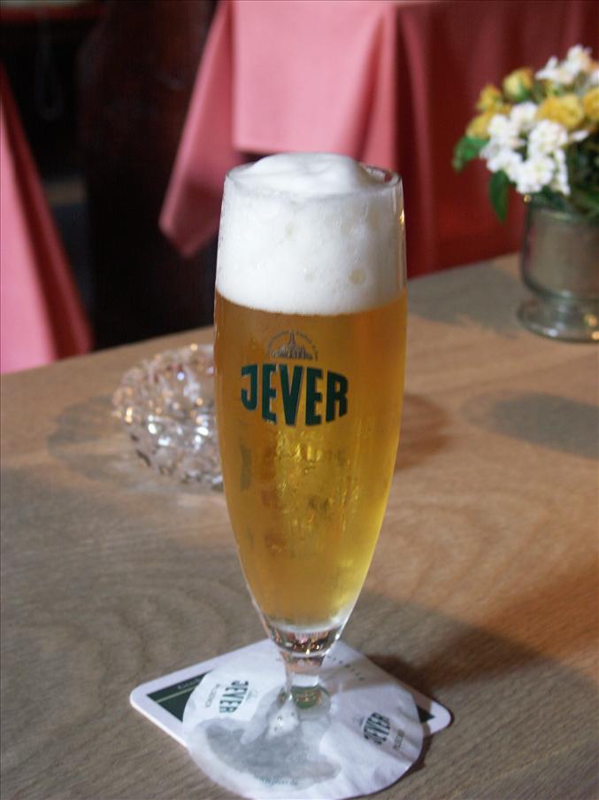 Jever serverades h�r