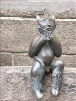 Dj�vulen utanf�r kyrkan