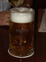 �nnu en Holsten. Nu till maten.