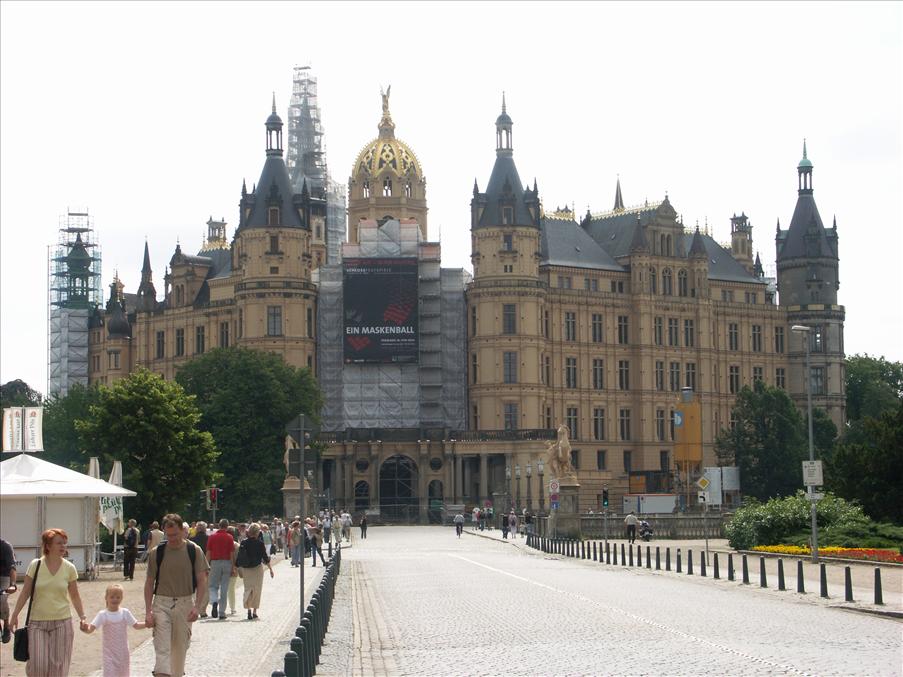 Slottet i Schwerin