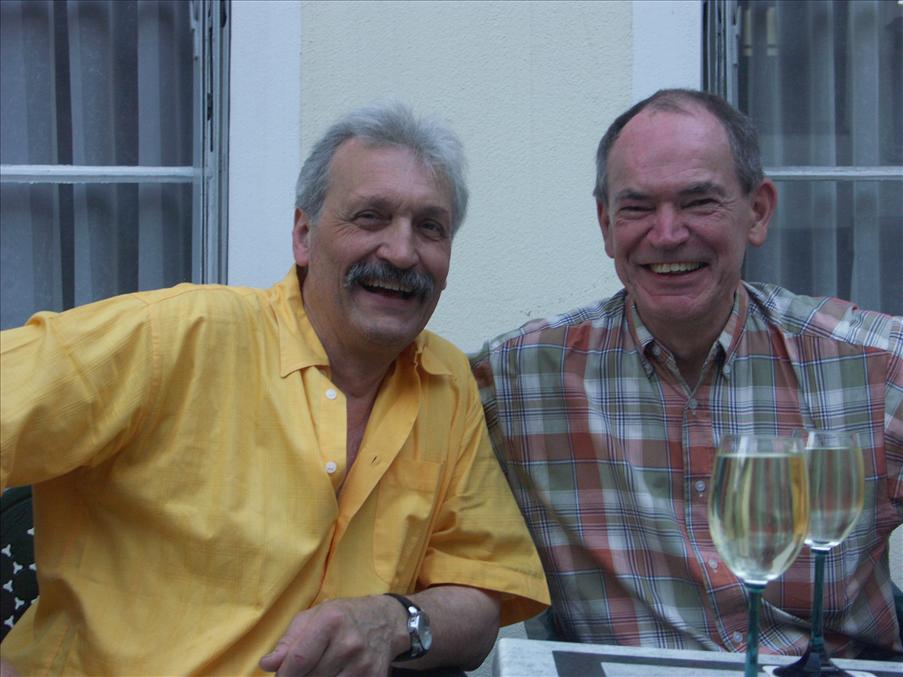 G�ran med gamle bekantingen Claus