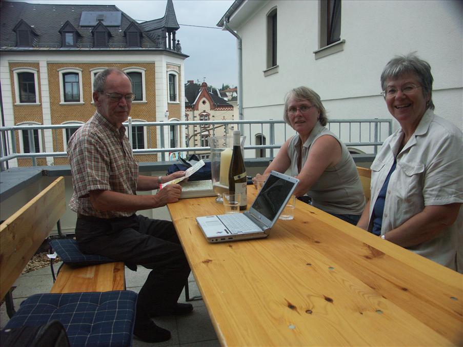 Planeringsdags mit wein