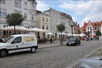 Ganska mycket folk vid am Markt