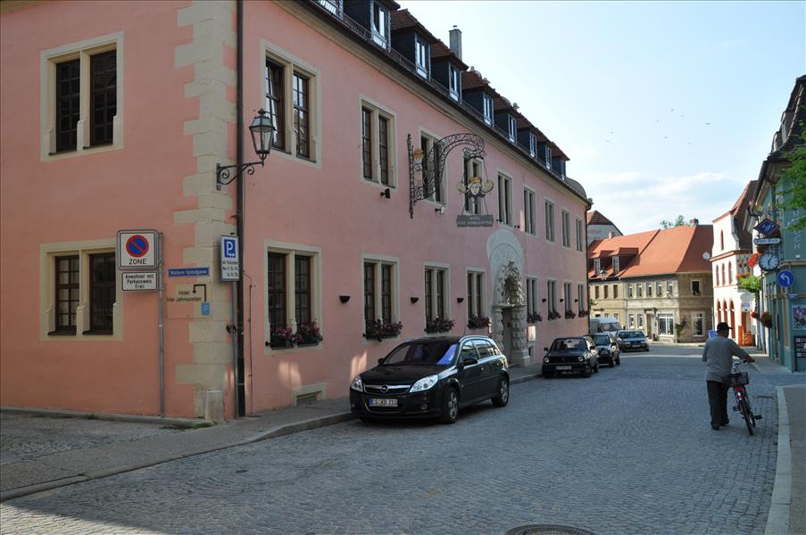 Hotel Vier Jahreszeiten i Volkach d�r Eva och G�ran bor