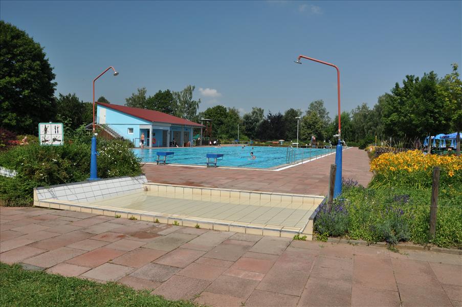 Badet i Volkach