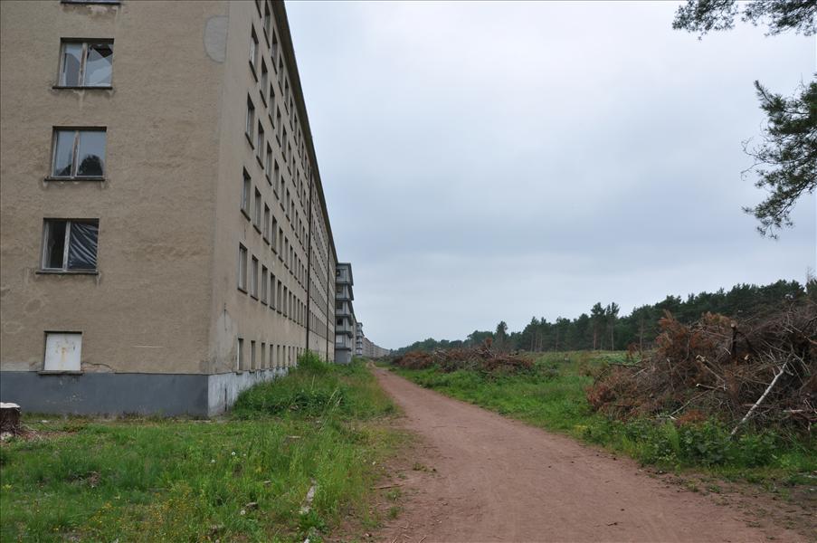 En hel del skog har f�llts p� strandsidan sedan vi s�g huset i maj 2003