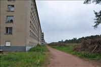 En hel del skog har f�llts p� strandsidan sedan vi s�g huset i maj 2003
