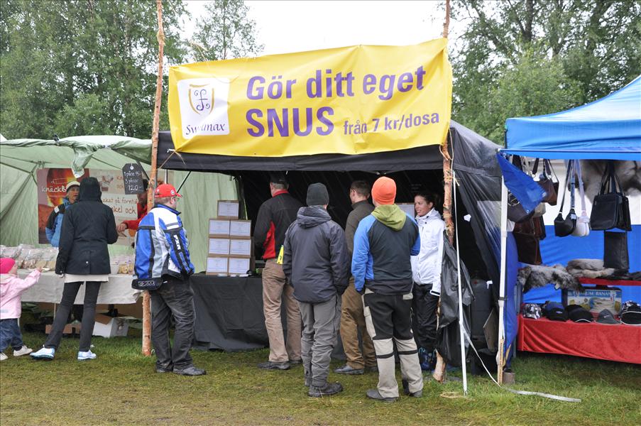 Eget pyssel med flera intresserade