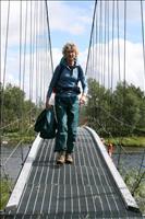 Lena p� bron