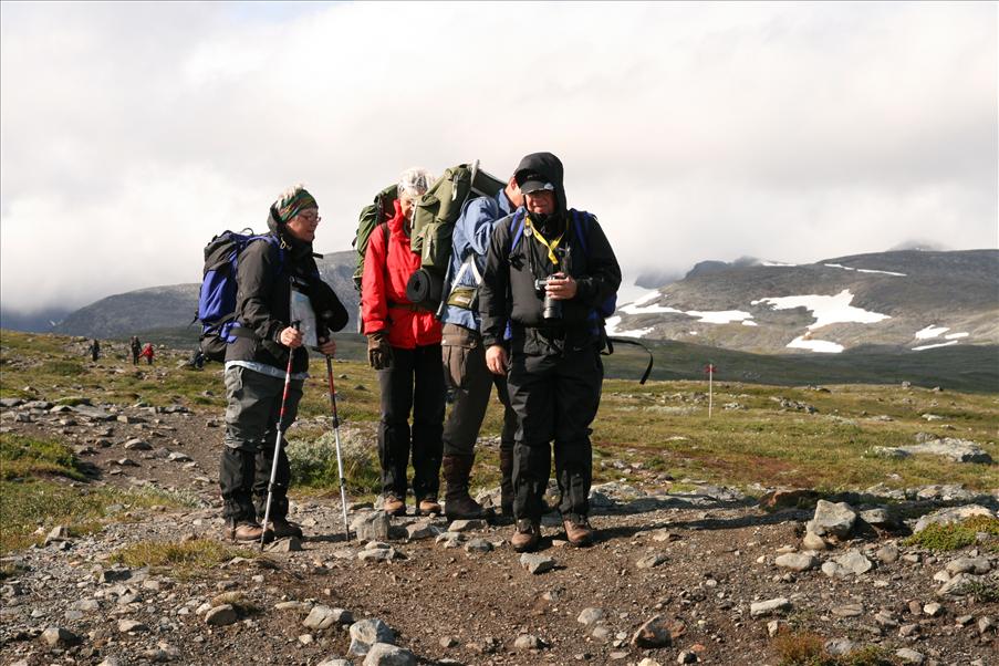 Stavar fixeras p� ryggs�cken